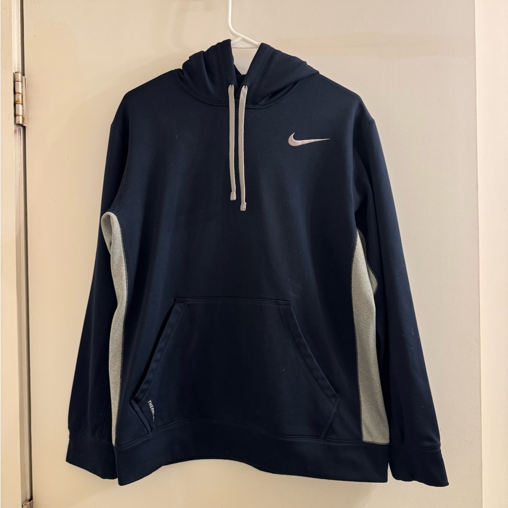 Nike therma fit blue men’s sweatshirt